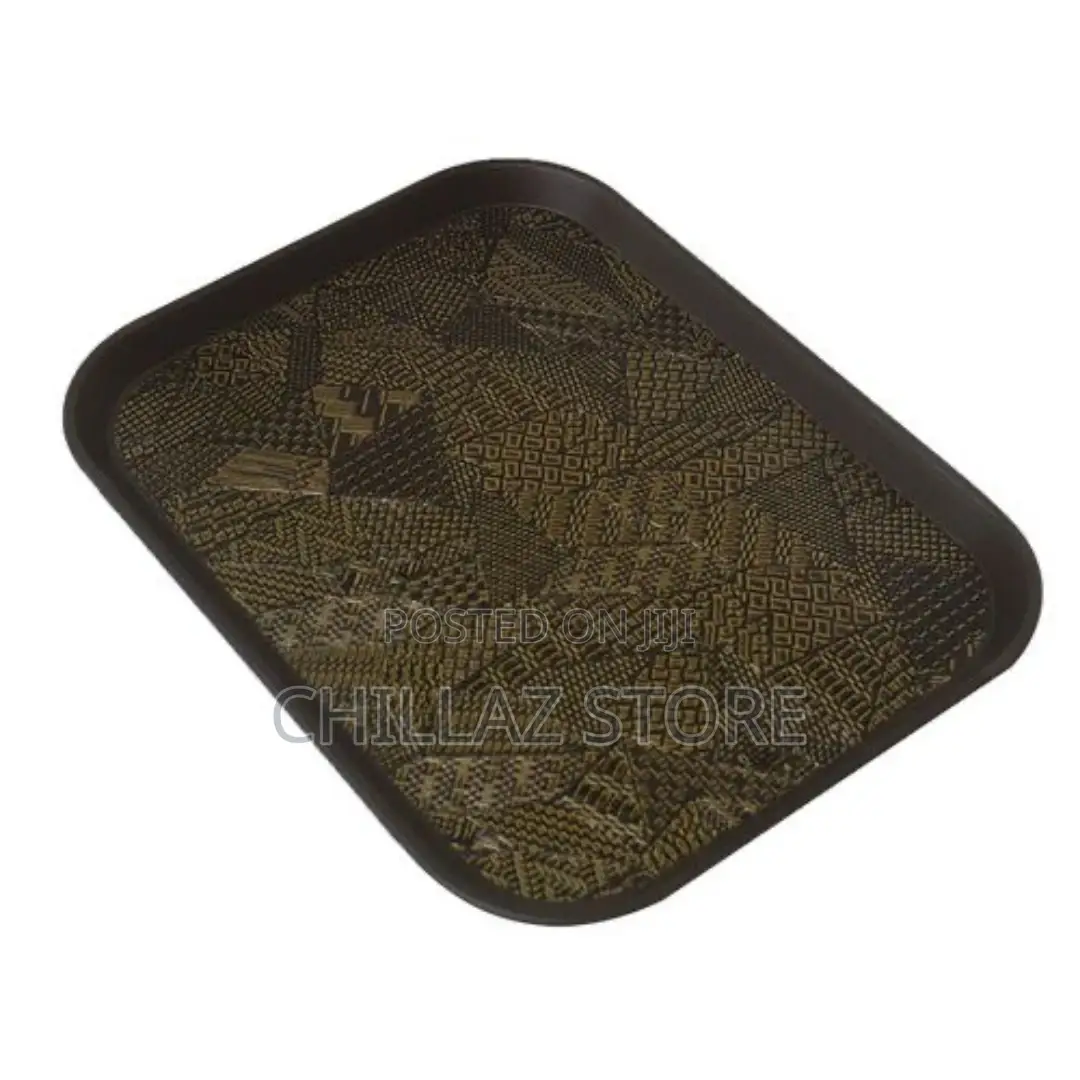 3 Piece Non Slide Rubber Serving Trays
