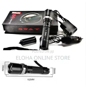 Multifunctional Long Range Flashlight