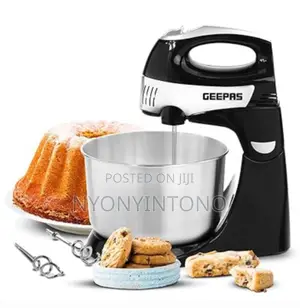 Geepas 2.5L High Quality Stand Mixer With 2 Years Warranty.
