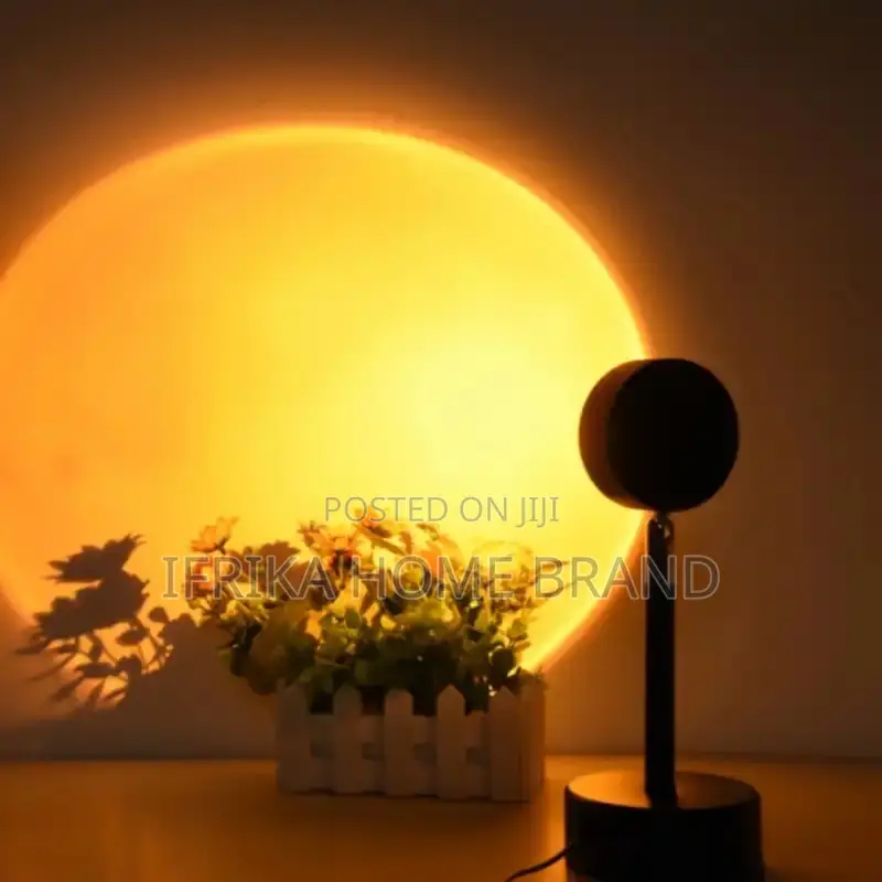 LED Sunset Night Light Projector Atmosphere Camera Lamp