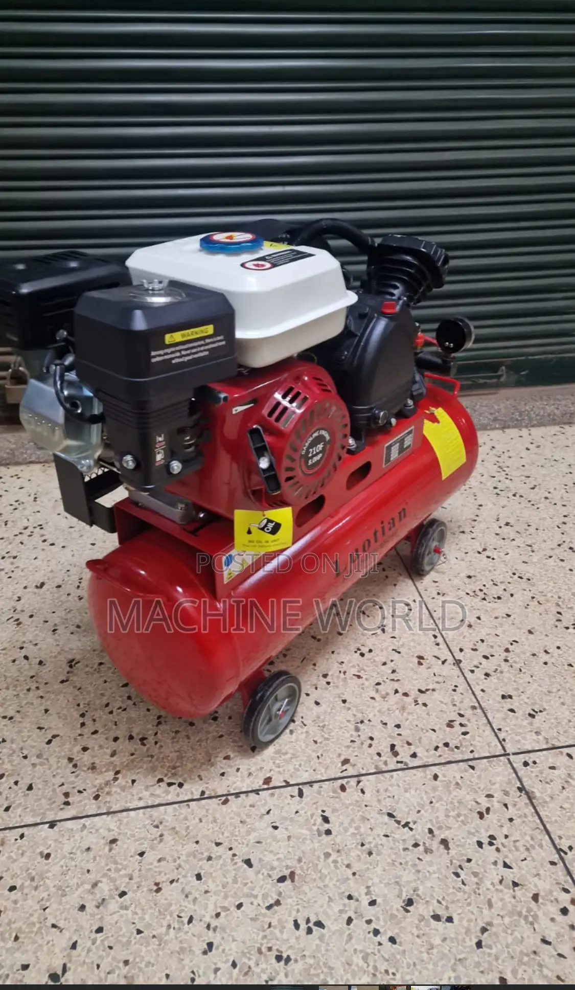 Double Piston Gasoline Air Compressor 50ltr (8hp)