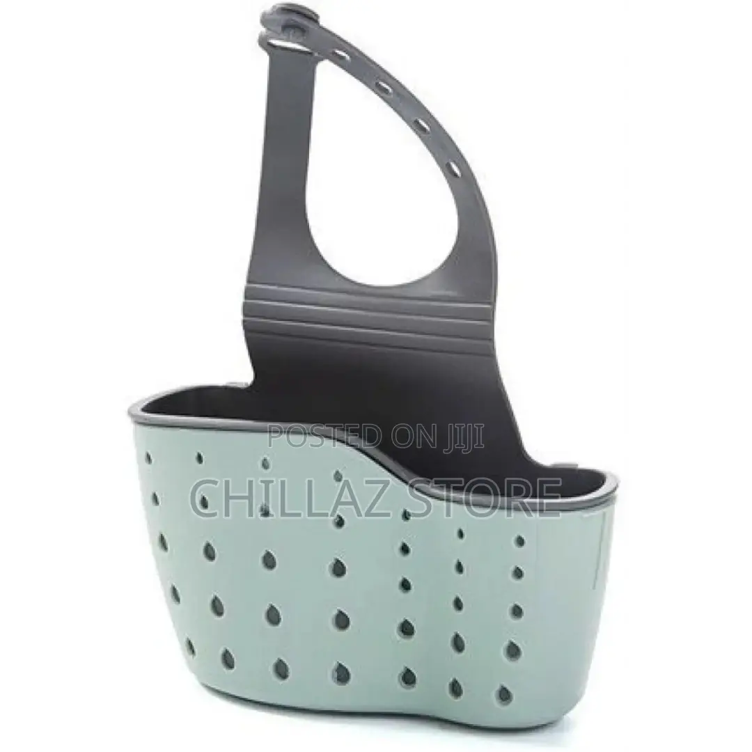 Kitchen Sink Hanging Soap Dish,Sponge Drainer Storage Basket