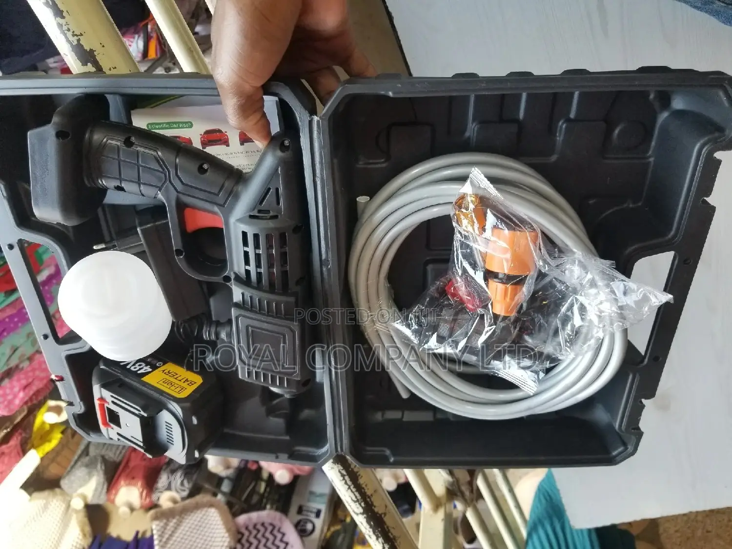 Car Hand Wash Machine