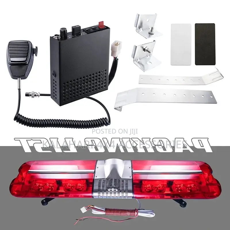 Warning Light Bars With Siren for Police, Ambulance Etc.