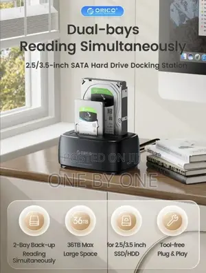 ORICO HDD Docking Station Dual-bay HDD Case Clone Function
