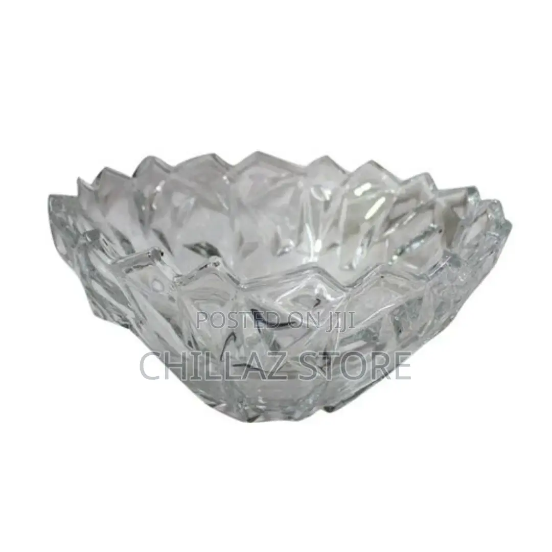 1 Big and 6small Glass Delisoga Fruit Salad Bowl