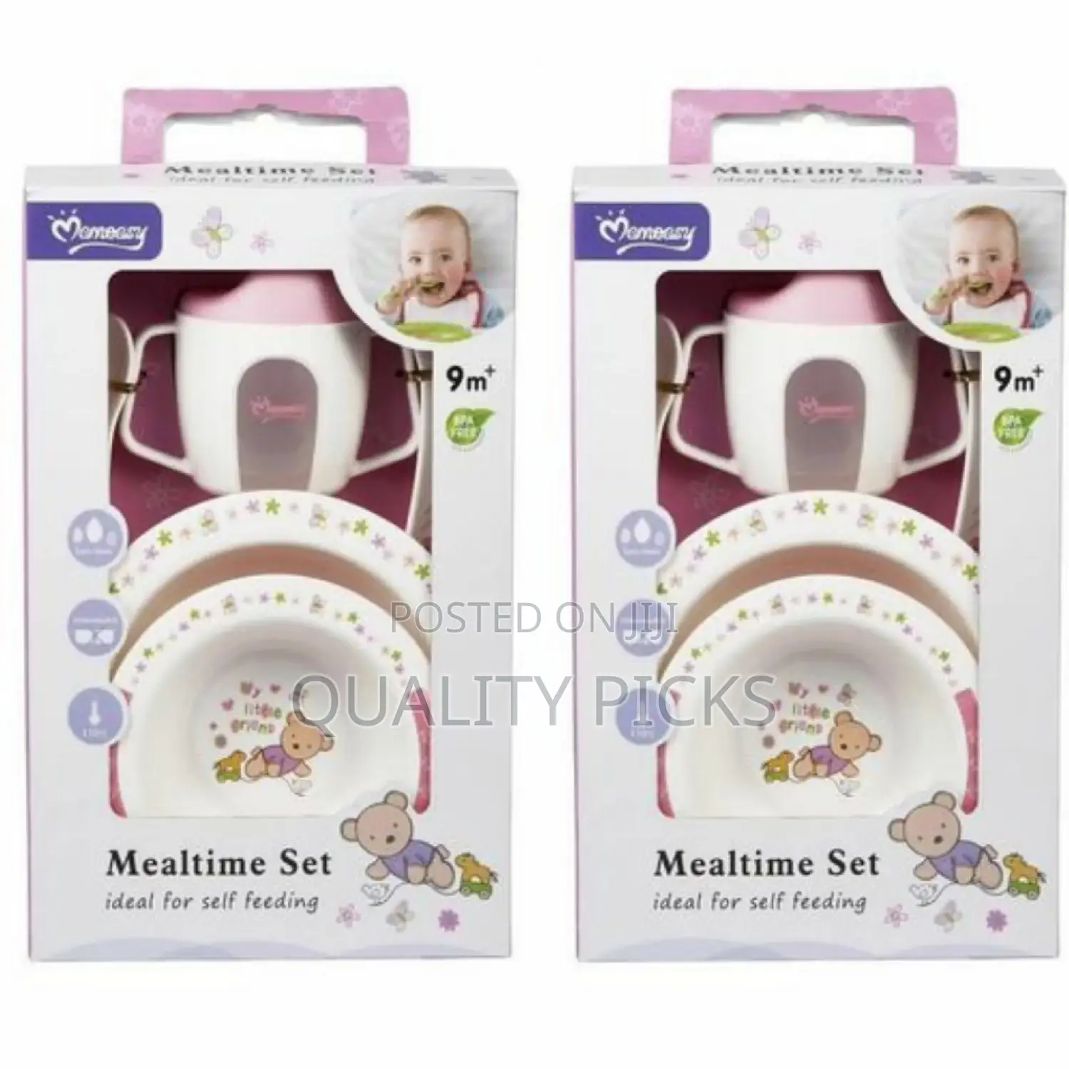 Momeasy Baby Mealtime Set