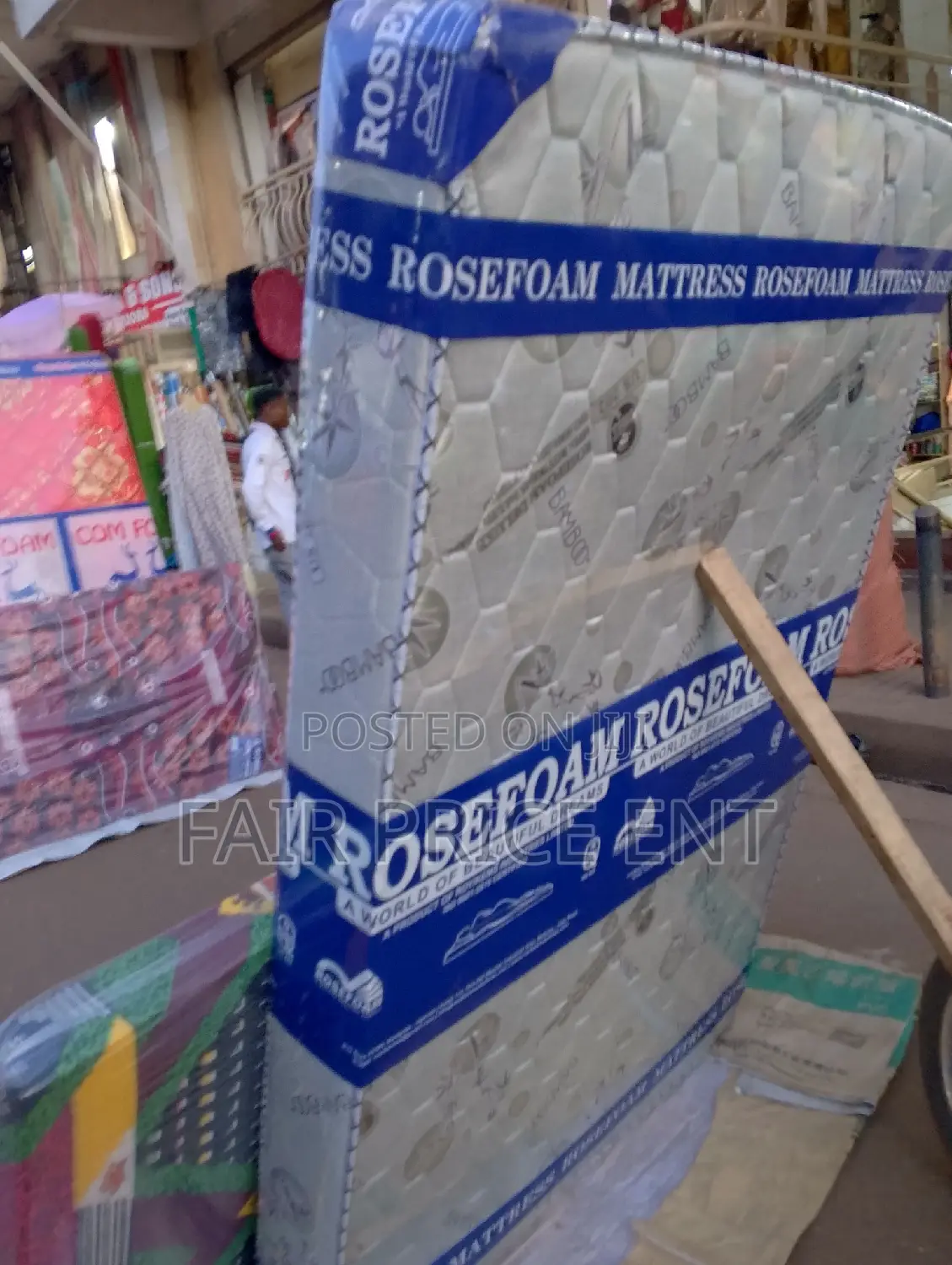 Rosefoam Mattress High Density. 4x6x6inches