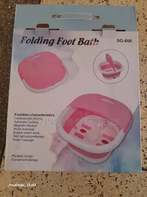 Folding Foot Bath Massager(Automatc Heating Magntic Therpy)
