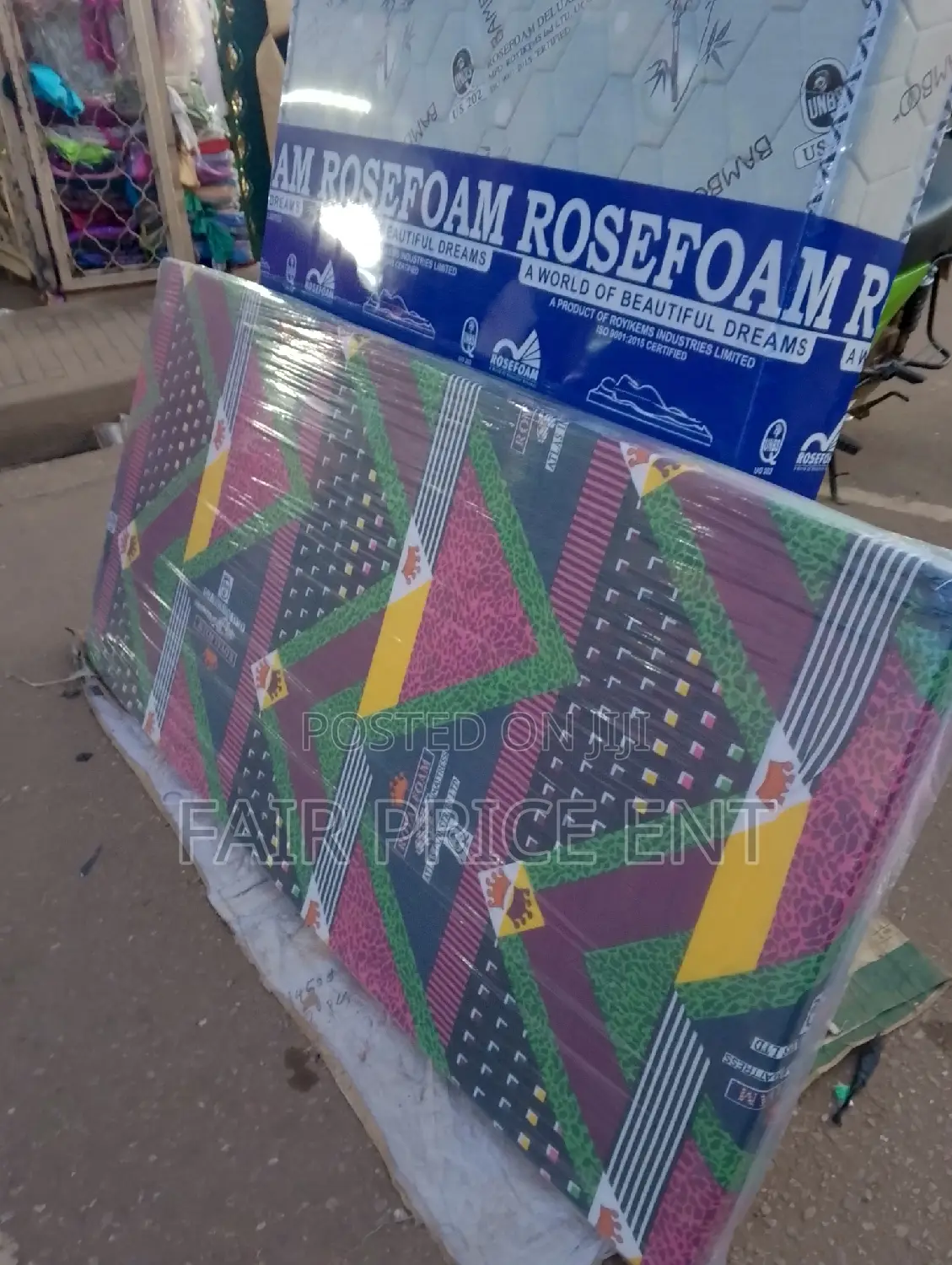 Royal Foam Mattress.3*6*4inches.( Green)