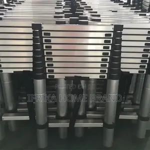 4.1 4.4 Meters 13/14 Steps Aluminum Telescope Ladders