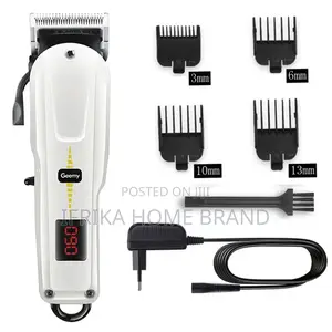 Original Geemy Cordless Electric Hair Clipper Adjustable