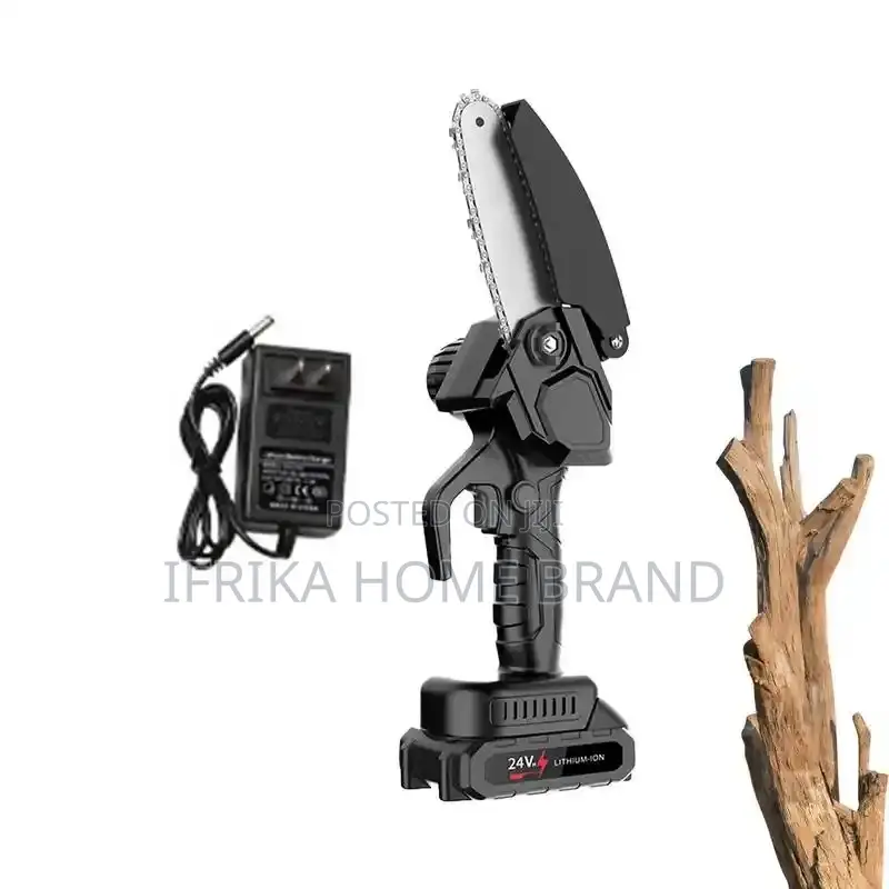 Battery Powered Chainsaw Cordless Electric Mini Chainsaw