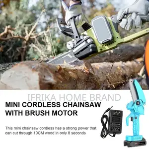 Battery Powered Chainsaw Cordless Electric Mini Chainsaw