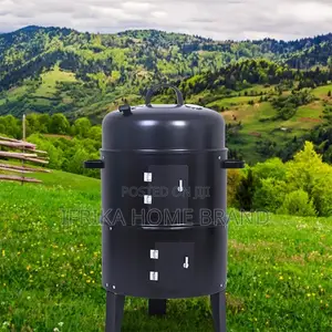 Outdoor 3 in 1 Barrel BBQ Large Barbecue Charcoal Grill