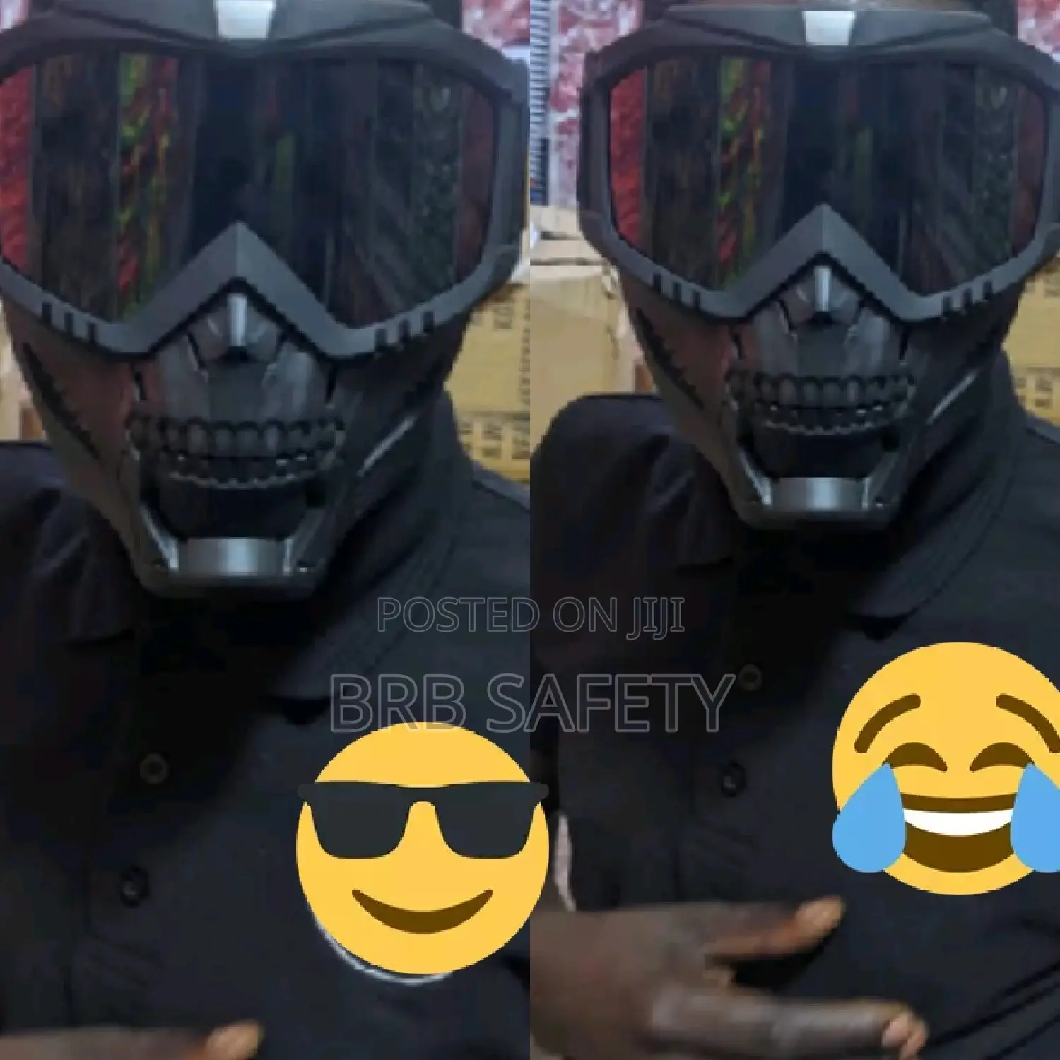 Biker Shade. Full Face