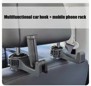 Car Seat Headrest Hook/Phone Holder Back Seat Hanger