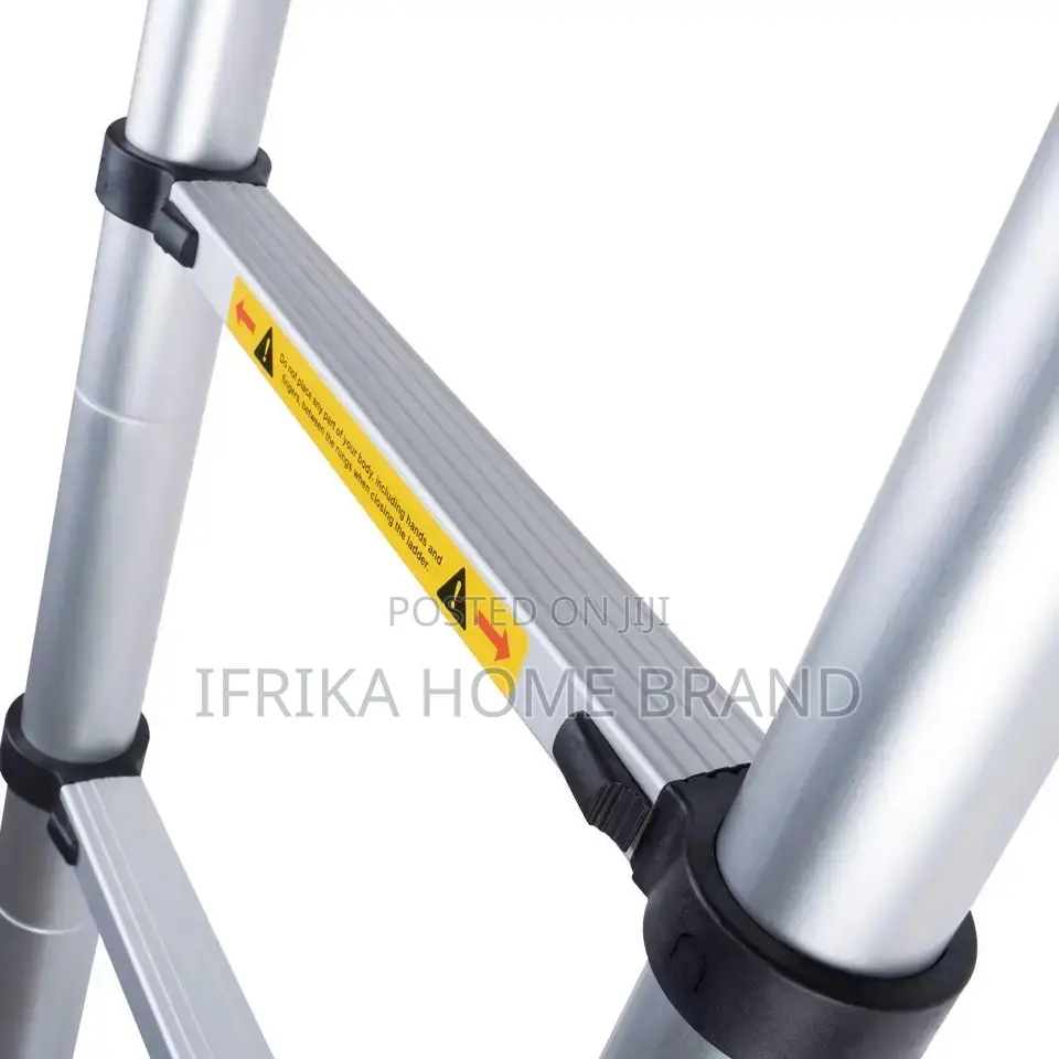 Telescoping Ladder Folding Ladders Aluminum 7 Steps