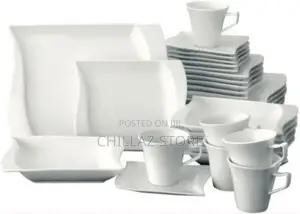 30 Piece Rectangle Dinner Set