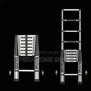 2M 7 Steps Telescopic Ladder Single Straight Ladder