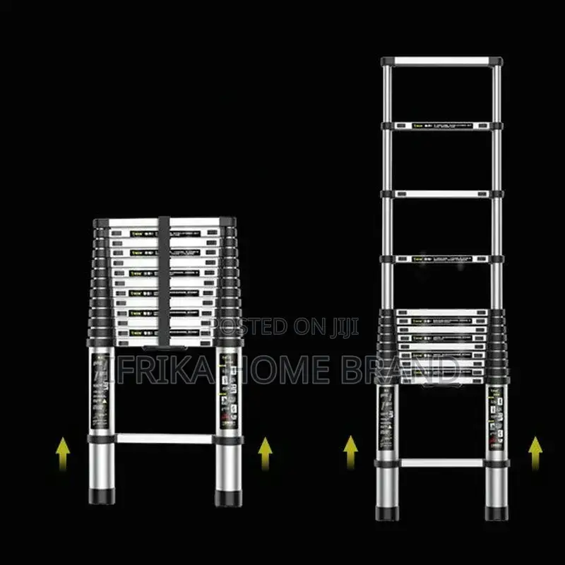 2M 7 Steps Telescopic Ladder Single Straight Ladder