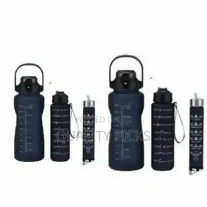 Plastic Water Bottle Set