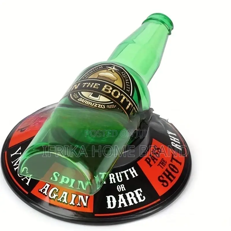 Spin the Bottle an Exciting Beer Bottle Drinking Adult Game