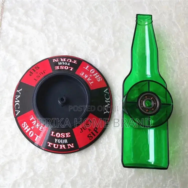 Spin the Bottle an Exciting Beer Bottle Drinking Adult Game