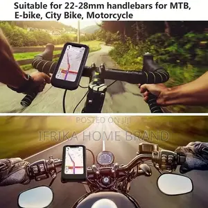 Waterproof Bike Phone Mount Cell Phone Holder for Motorcycle
