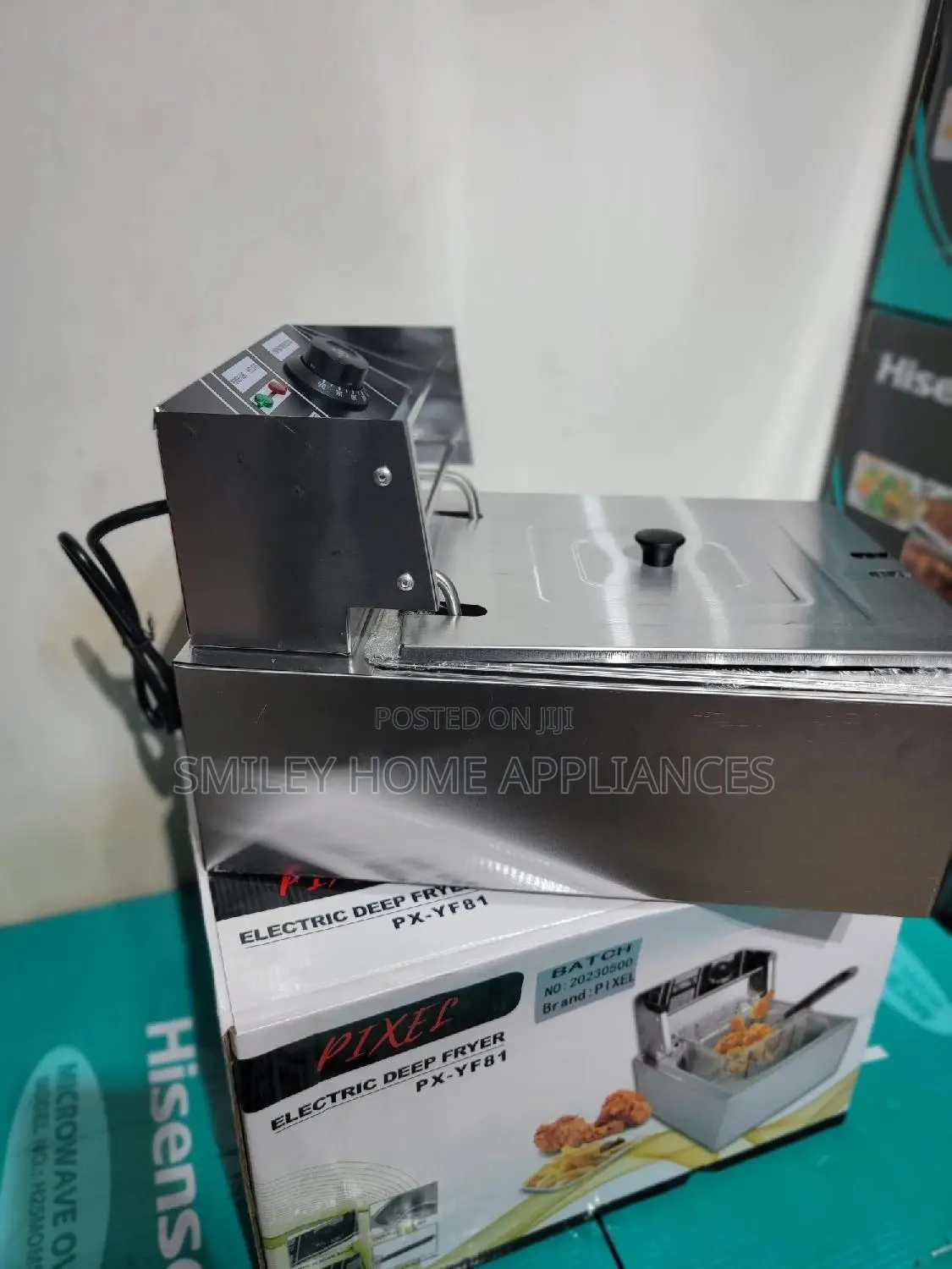 New Discounted Pixels Commercial Deep Fryer