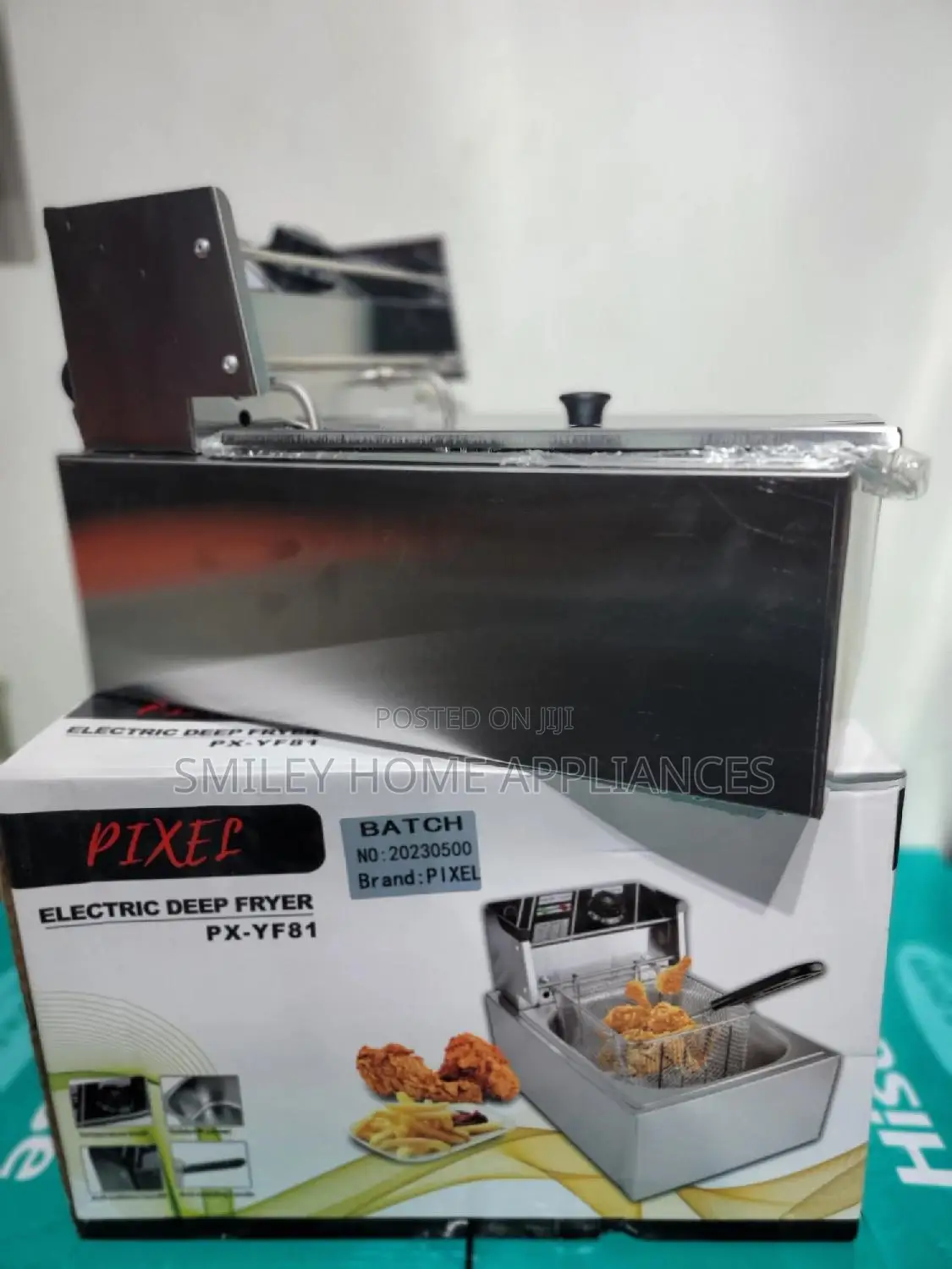 New Discounted Pixels Commercial Deep Fryer