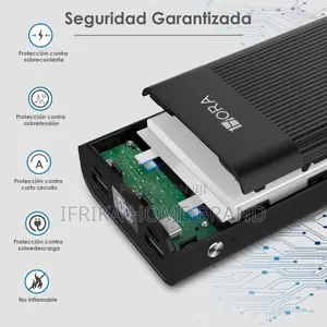 High Capacity 20000mah PORTABLE Power Bank LED Display
