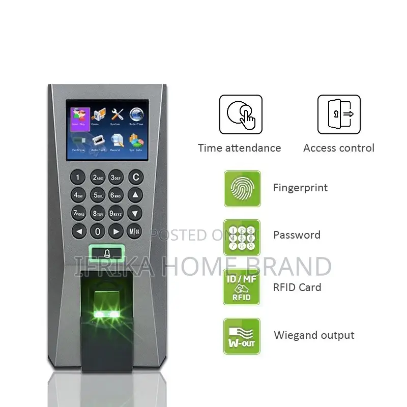 USB TCP/IP Biometric Fingerprint Login Access Control