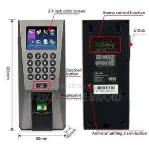 USB TCP/IP Biometric Fingerprint Login Access Control