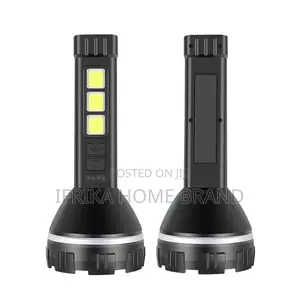 Bright Rechargeable LED Flashlight With Side Light