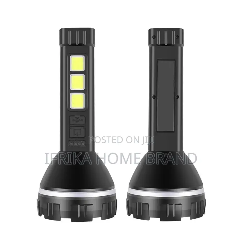 Bright Rechargeable LED Flashlight With Side Light