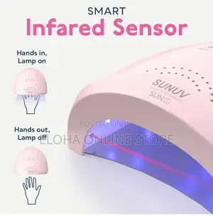 SUNUV Gel Nail Light Polish Dryer With 3 Timers