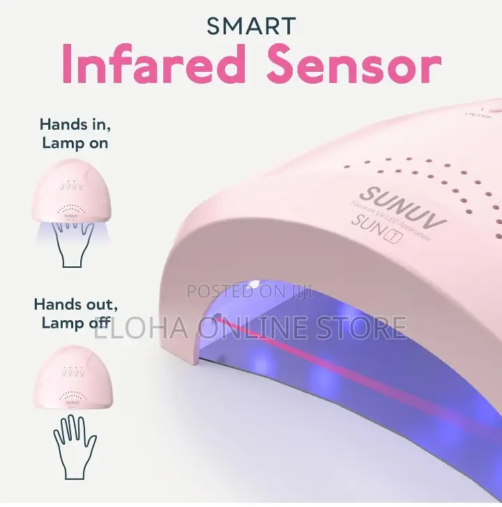 SUNUV Gel Nail Light Polish Dryer With 3 Timers