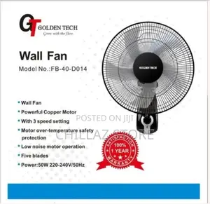 Golden Tech Wall Fan FB-40-D014