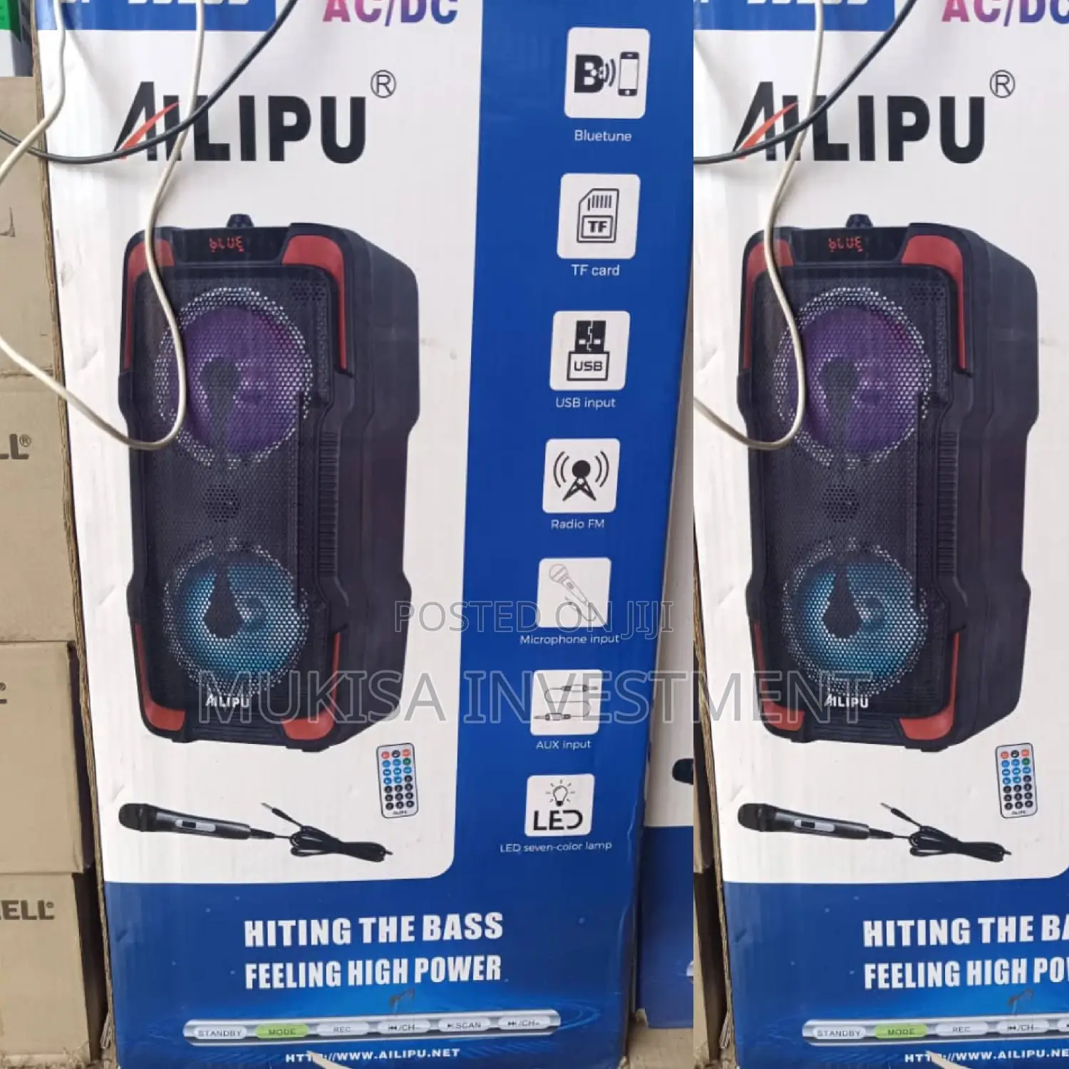 Rechargeable Ailipu Speaker System