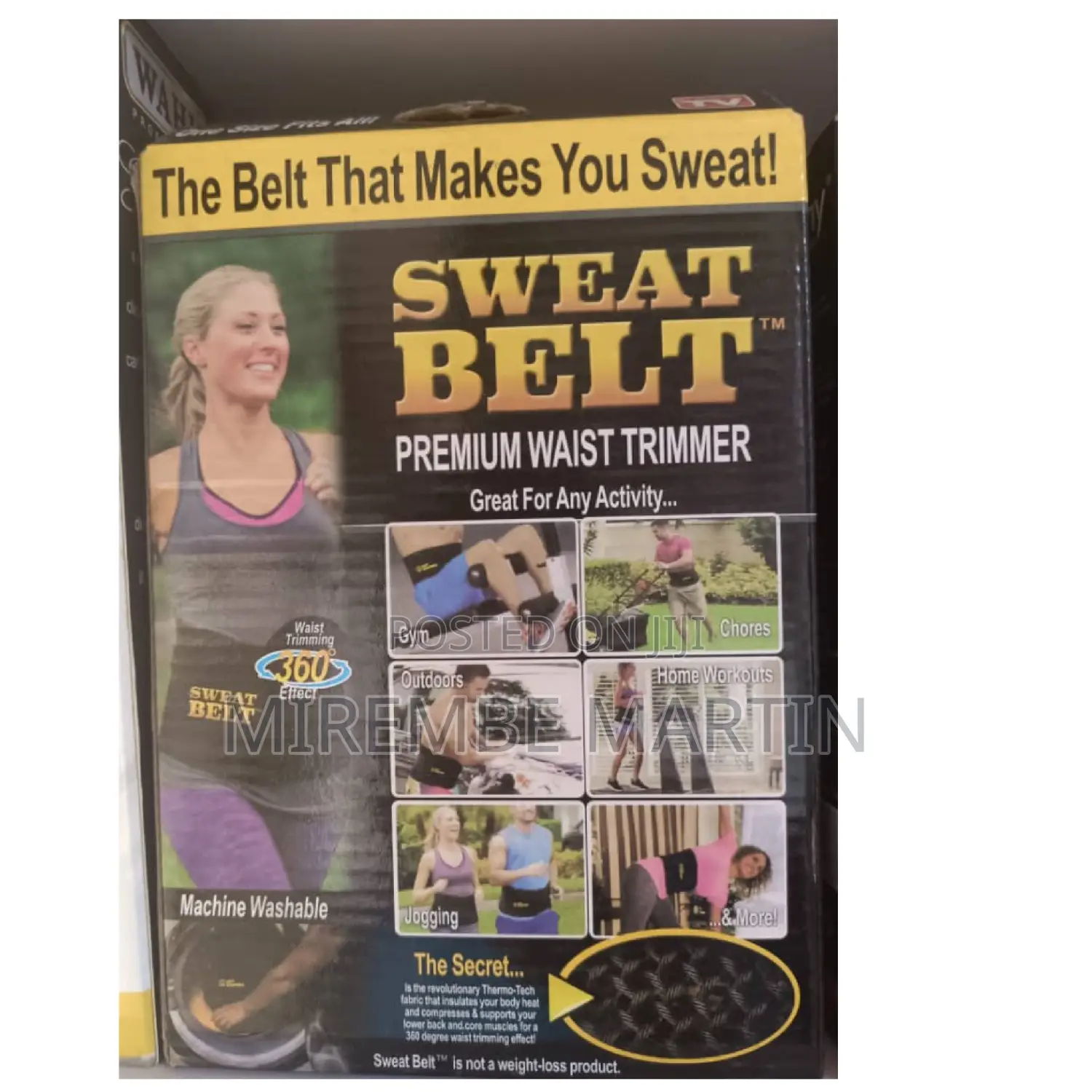 Sweat Belt , Waist Trainer.