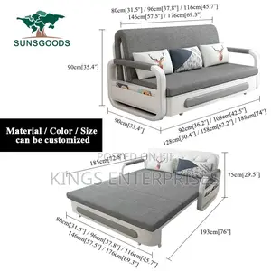 2 Seater Dual Purpose Sofa Bed