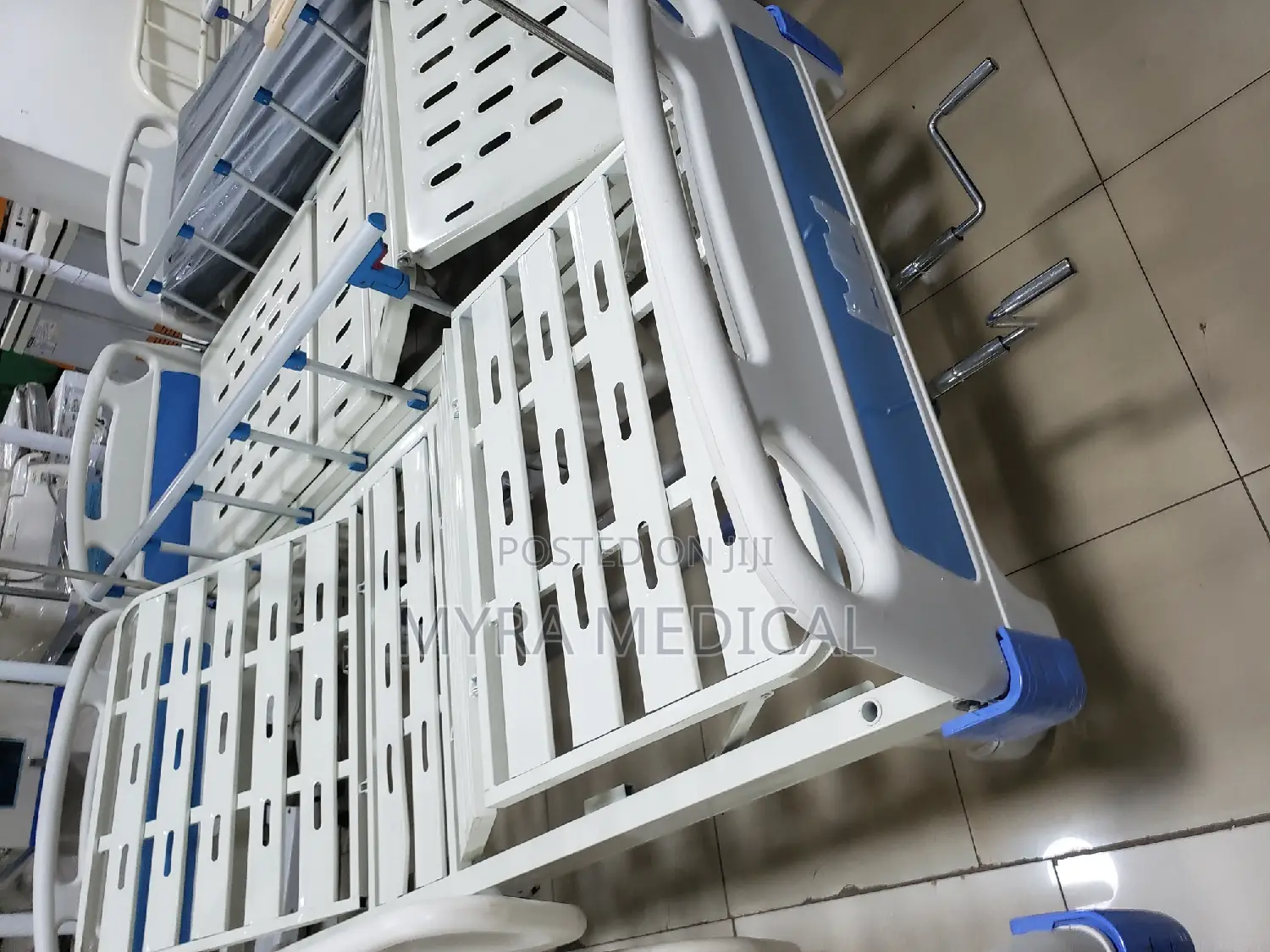 Double Crank Hospital Bed