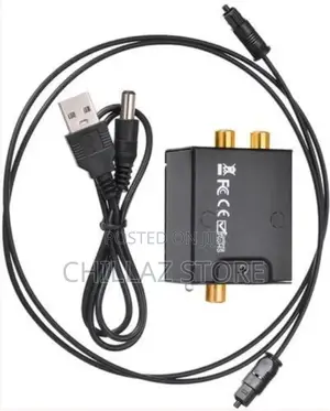 Digital to Analog Audio Converter Optical Fiber