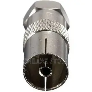 Male to Coax RF Coaxial Female Plug TV Aerial Adaptor