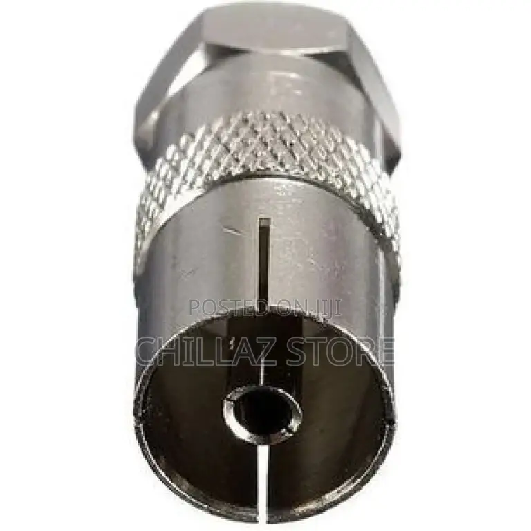 Male to Coax RF Coaxial Female Plug TV Aerial Adaptor