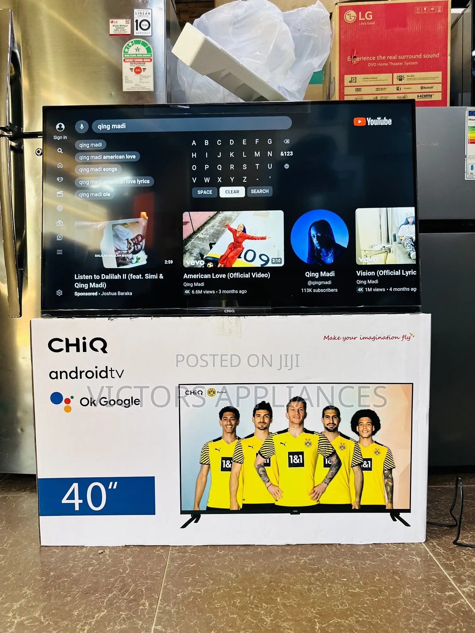 Chiq 40” Smart Tv Powered by Android
