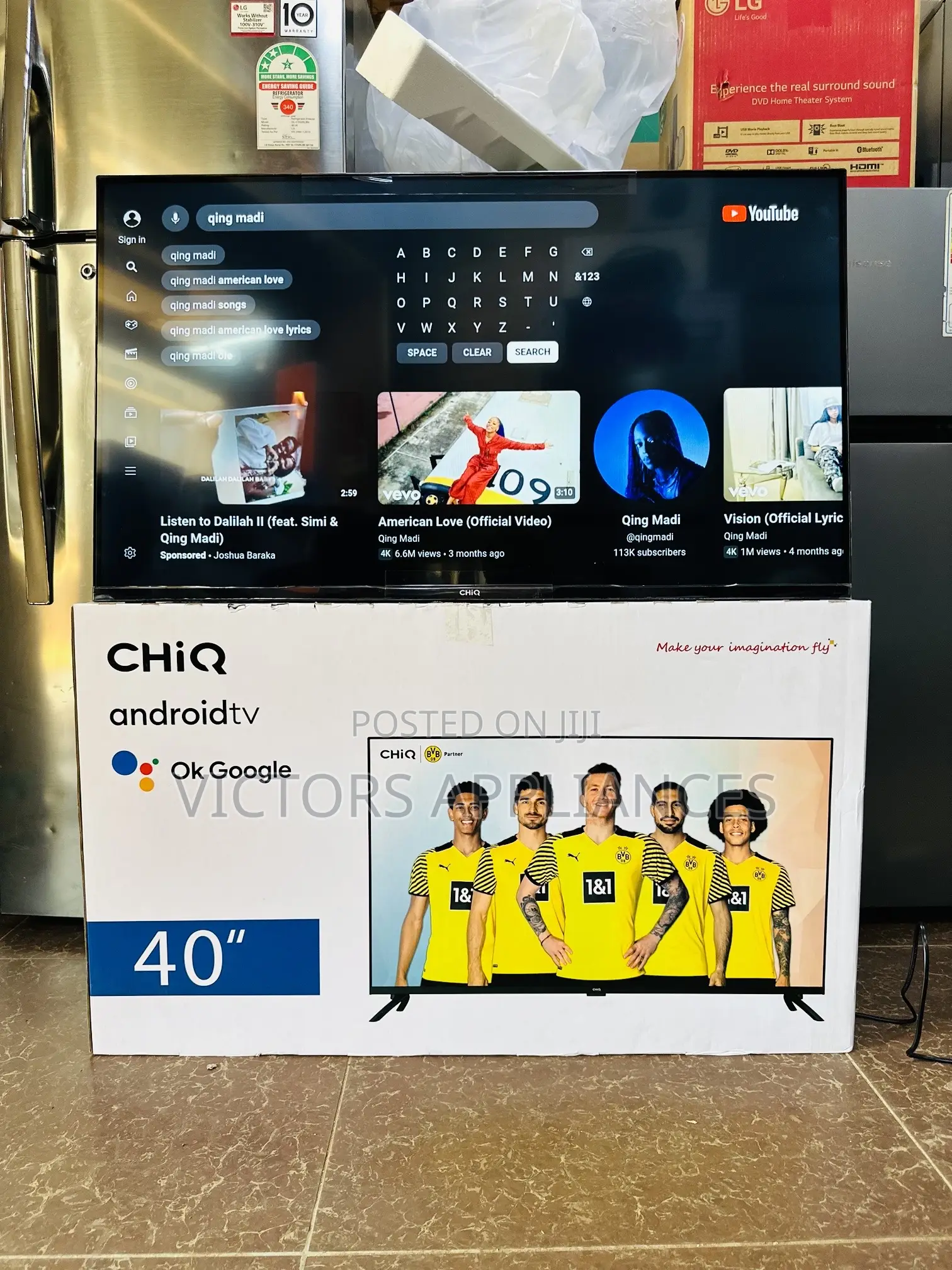 Brand New CHIQ 40” Android Smart Tv