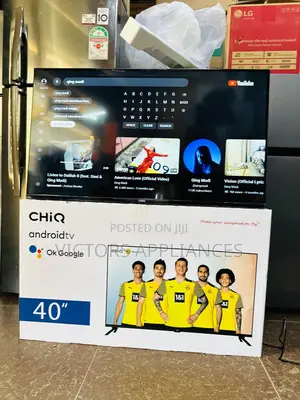 Chiq 40” Android Smart Tv Latest Model
