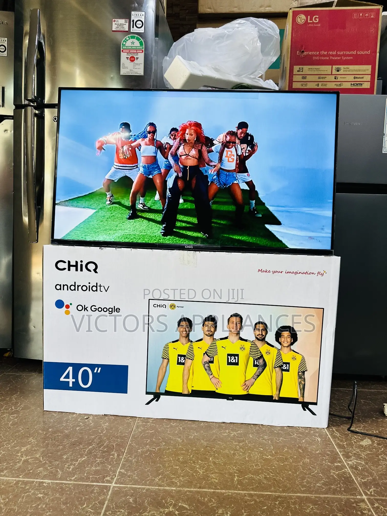 Chiq 40” Android Smart Tv Latest Model